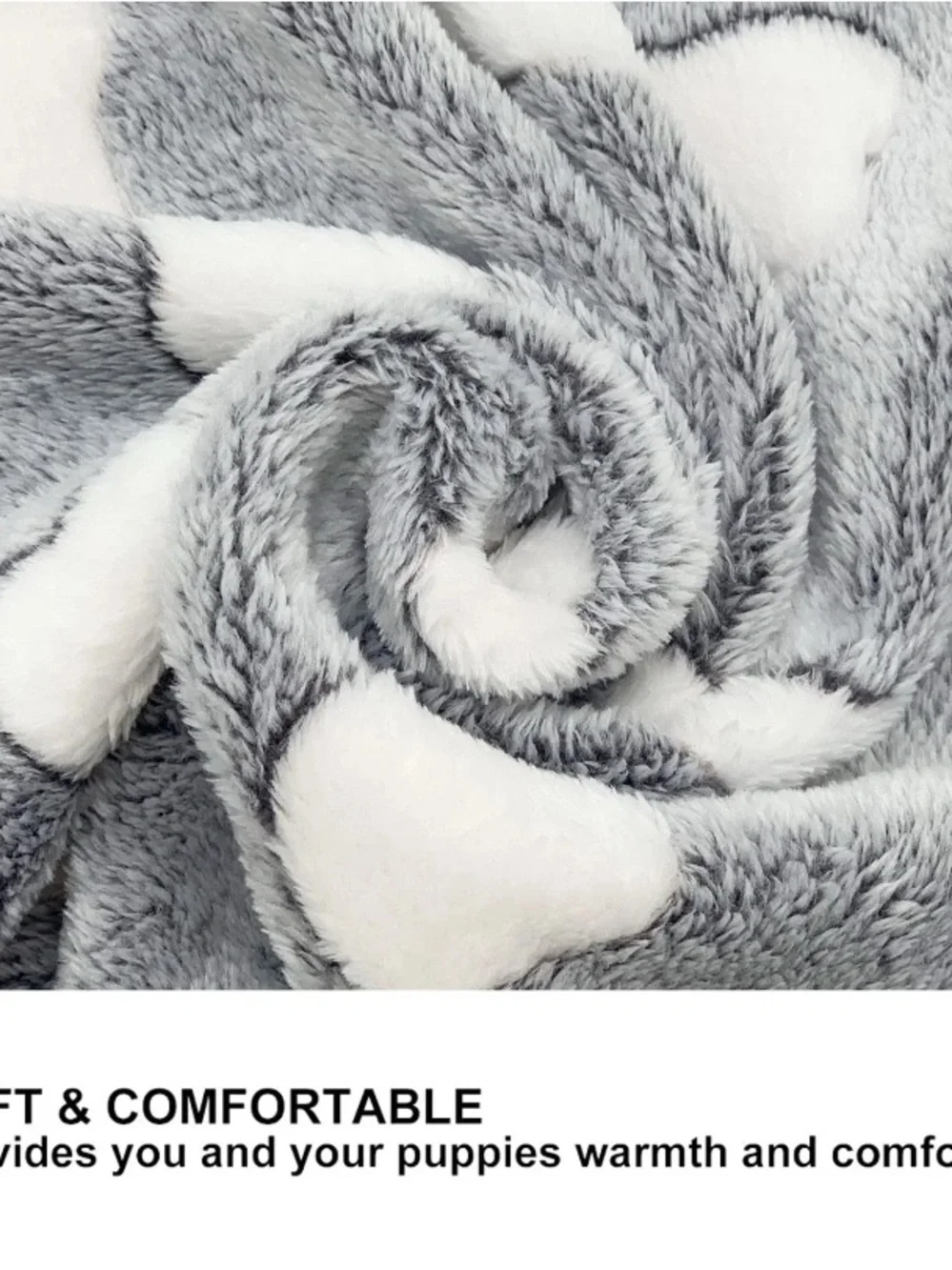 🐶 23” X 15” Plush Pet Blanket Boxed Set of 3 🐈